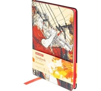 Блокнот BRAUBERG VISTA Jazz А5, 143x210 мм, под кожу, гибкий, 80 л 112089