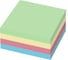 Самоклеящийся блок BRAUBERG EXTRA STICKY стикеры, пастельный, 75x75 мм, 400 л, 4 цвета 112440 2