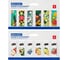 Магнитные закладки для книг BRAUBERG FRUITS набор 12 шт, 60x20 мм 113173 1
