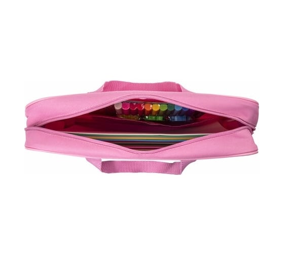 Папка BRAUBERG Paris на молнии, с ручками, А4, 1 отделение, полиэстер, ширина 80 мм 271131