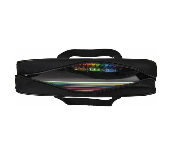 Папка BRAUBERG Fireball на молнии, с ручками, А4, 1 отделение, полиэстер, ширина 80 мм 270962