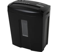 Уничтожитель шредер BRAUBERG 615M 5 уровень секретности, фрагменты 3x12 мм, 6 листов, 15 л 532152