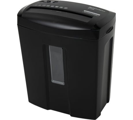 Уничтожитель шредер BRAUBERG 615M 5 уровень секретности, фрагменты 3x12 мм, 6 листов, 15 л 532152