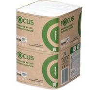Бумажная салфетка Focus 1-сл 250 шт/уп18 180x240 мм для диспенсера OPTIMUM БЕЛАЯ H-5051792n