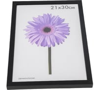 Деревянная рамка ООО Изометрика Galina 21x30 см черная 0117-8-0018