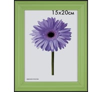 Деревянная рамка ООО Изометрика Linda 21x30 см зеленая 0065-8-0008