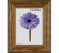 Деревянная рамка ООО Изометрика Polina 10x15 см коричневая 0016-4-0010