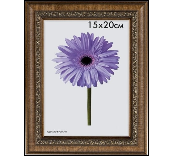 Пластиковая рамка ООО Изометрика Daria 40x50 см светло-коричневый 0058-16-3052 1