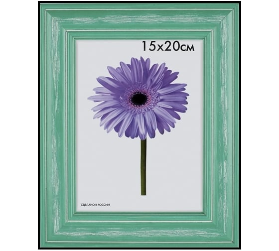 Деревянная рамка ООО Изометрика Polina 40x50 см зеленая 0016-16-0008