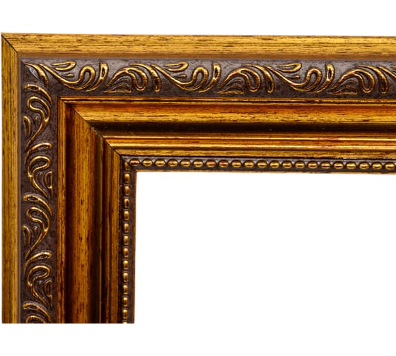 Пластиковая рамка ООО Изометрика Dorothy 21x30 см золотая 0023-8-4274