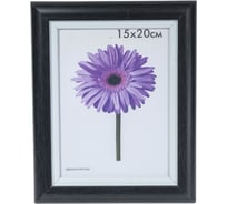 Пластиковая рамка ООО Изометрика Gella 15x20 см черный 0079-6-0164