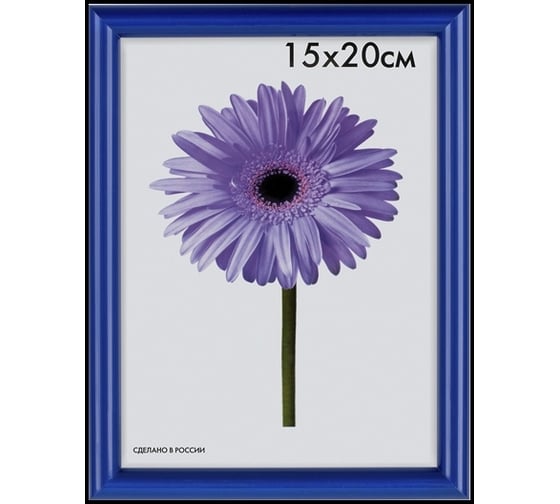 Пластиковая рамка ООО Изометрика Maria 15x20 см синяя 0052-6-0004 1