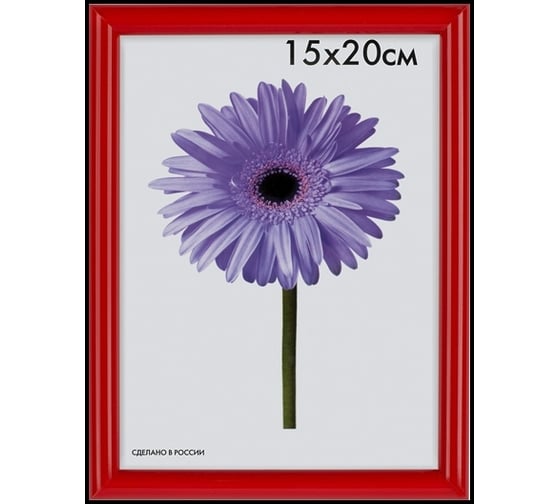 Пластиковая рамка ООО Изометрика Maria 40x50 см красная 0052-16-0003 1