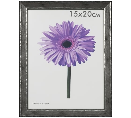Пластиковая рамка ООО Изометрика Viola 40x50 см темно-серая 0118-16-4508 1
