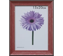 Пластиковая рамка ООО Изометрика Jasmin 15x20 см красная 0096-6-3443