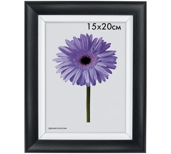 Пластиковая рамка ООО Изометрика Gella 60x80 см черный 0079-60-0164