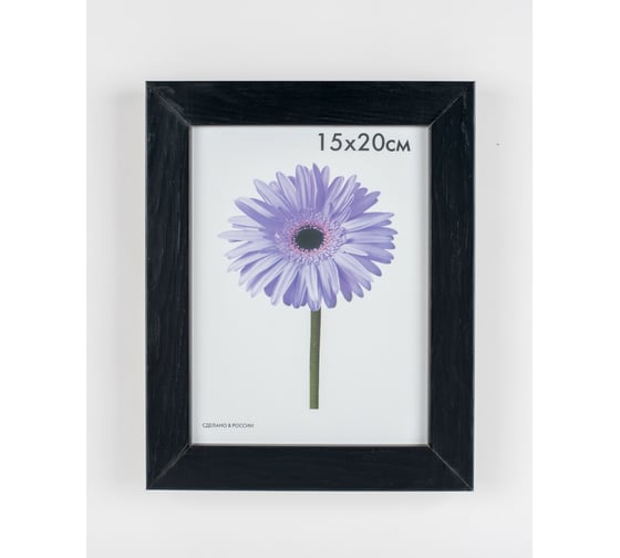 Деревянная рамка ООО Изометрика Fiona 21x30 см черная 0014-8-0018 1