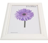 Деревянная рамка ООО Изометрика Diana 21x30 см белая 0007-8-0001