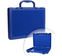 Портфель-кейс Стамм 1 отделение, A4, 275х375х57 мм, на защелках, синий КС11