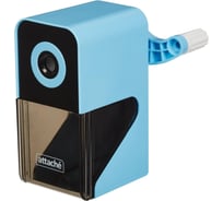 Механическая точилка Attache Bright Colours, авто-фиксация карандаша, голубой 1407295