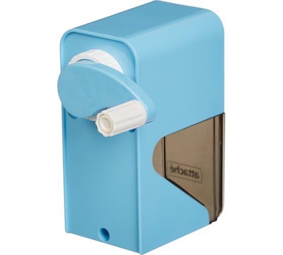 Механическая точилка Attache Bright Colours, авто-фиксация карандаша, голубой 1407295
