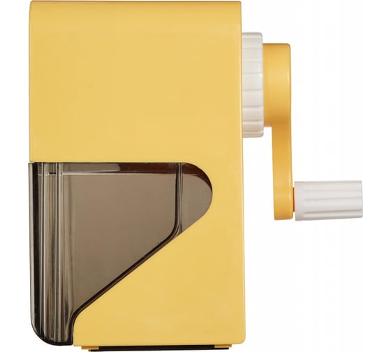 Механическая точилка Attache Bright Colours, авто-фиксация карандаша, желтый 1407296