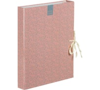 Ламинированная архивная папка Attache Fleur 30 мм на 2-х завязках 1411656
