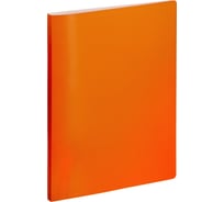 Пластиковый скоросшиватель Attache Neon с пружинным механизмом А4 500 мкм, оранжевый 1466538