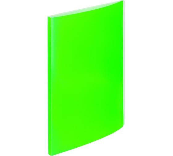 Файловая папка Attache Neon на 60 файлов А4 плотность 500 мкм салатовый 1466545 1