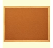Пробковая доска Attache HDF 45x60 см деревянная рама 1502927