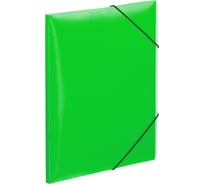 Папка Attache Neon на резинках А4 плотность 500 мкм, салатовый 1466532