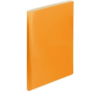 Папка Attache Neon с зажимом А4, плотность 500 мкм, оранжевый 1466534
