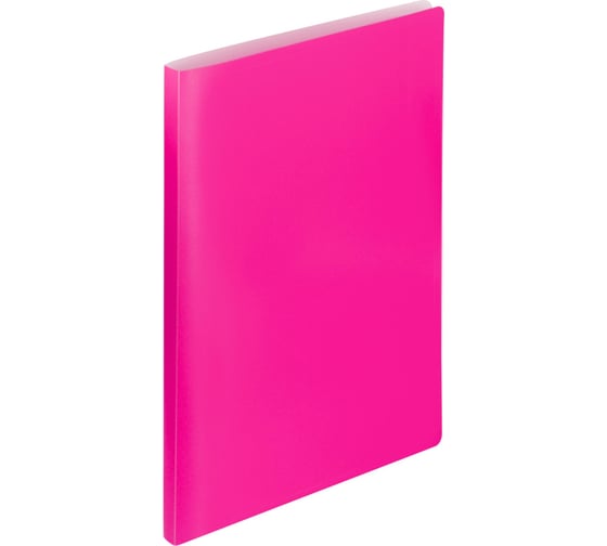 Папка Attache Neon с зажимом А4, плотность 500 мкм, розовый 1466537