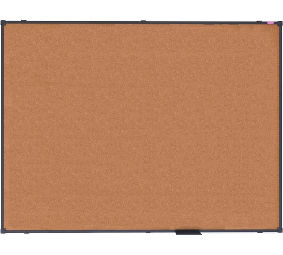 Пробковая доска Attache BlackFrame 90x120 см черная рама 1504383