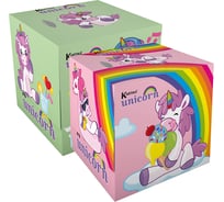 Набор бумажных салфеток World Cart Единорог с рисунком, 2 шт. UNC-FC-02/2371