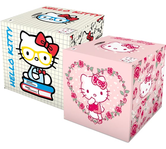 Набор бумажных салфеток World Cart Hello Kitty с рисунком, 2 шт. HLK-FC-01/1237 1