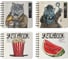 Sketchbook Bruno Visconti BV 180х155 мм, 120 листов, пухлая, 60 гр, на гребне, 4 вида 1-550/01 1