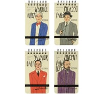 Sketchbook Bruno Visconti BV 105х185 мм, 80 листов, бежевый 100 гр, на гребне, 4 вида 1-502/02