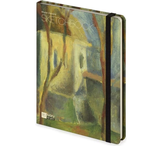 Sketchbook Bruno Visconti BV 179х250 мм, 80 листов, бежевый 100 гр, в твердом переплете, 4 вида 1-513/02