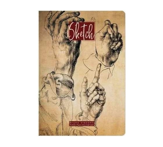 Sketchbook Bruno Visconti BV А5 138х205 мм, 36 листов, бежевый 110 гр, в мягком переплете МИКС 3-584/01 1