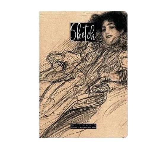 Sketchbook Bruno Visconti BV А5 138х205 мм, 36 листов, бежевый 110 гр, в мягком переплете МИКС 3-584/01