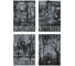 Sketchbook Bruno Visconti BV 179х250 мм, 60 листов, тетрадь черный 80 гр, прошитый блок, 4 вида МИКС 2 3-582/02 1