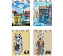 Sketchbook Bruno Visconti BV 185х250 мм, 50 листов, 200 гр, на гребне, 4 вида 1-552/05