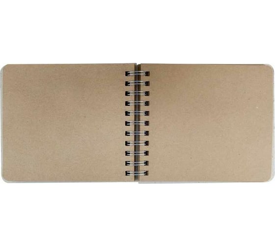 Sketchbook Bruno Visconti BV180х155 мм, 120 листов, крафт 70 гр, на гребне, 4 вида 1-550/02