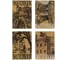 Sketchbook Bruno Visconti BV 147х210 мм, 40 листов, тетрадь крафт 70 гр, прошитый блок, 4 вида 3-581/02 1