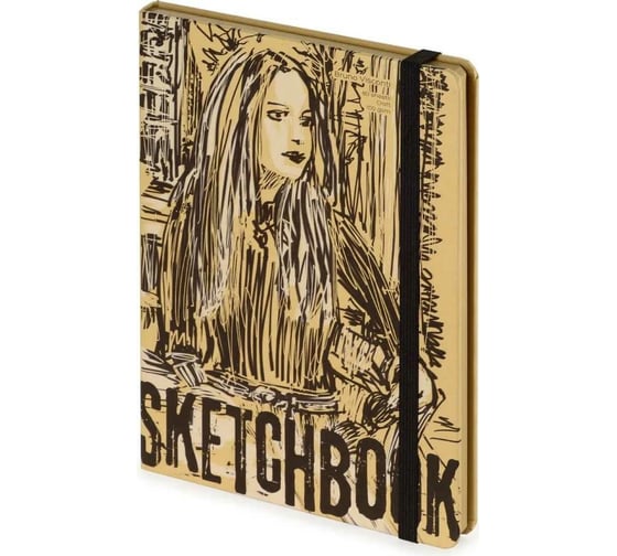 Sketchbook Bruno Visconti BV 179х250 мм, 80 листов, крафт 100 гр, в твердом переплете, 3 вида 1-513/01