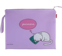 Папка на молнии Bruno Visconti CAT'S DREAMING силикон, ФА4 34х26 см 14-004/15
