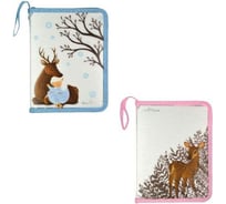 Папка на молнии с окантовкой Bruno Visconti FOREST DREAM А5 2 вида 14-031/04