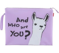 Папка на молнии Bruno Visconti LAMA CALLING силикон, ФА4 34х26 см 14-004/13