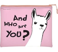 Папка на молнии Bruno Visconti LAMA CALLING силикон, ФА5+ 26х20 см 14-005/13